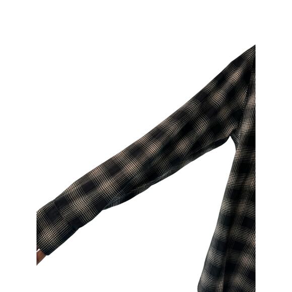 Bonobos Men's Black White Plaid Tailored Slim Fit Button Down Shirt Medium - Picture 6 of 12